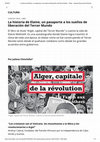 Research paper thumbnail of 2/6/2021 La historia de Elaine, un pasaporte a los sueños de liberación del Tercer Mundo -Télam -Agencia Nacional de Noticias