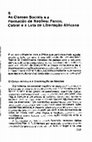 Research paper thumbnail of Horace B. Davis [1978] As classes sociais e a formação de nações: Fanon, Cabral e a luta de libertação africana