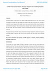 Research paper thumbnail of COVID 19 and Tourism Industry: Strategies Adopted for Survival During Pandemic Time in India