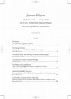 Research paper thumbnail of Contents Japanese Religions vol 43