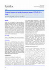 Research paper thumbnail of Potential barriers to handle the second wave of COVID-19 in India