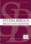 Research paper thumbnail of Ezékiel szentélylátomásának rabbinikus recepciója. 1. rész: Rivális szentélyek (The reception of Ezekiel’s temple vision in rabbinic Judaism. Part I: A rivalry between temples [in Hungarian])