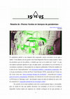 Research paper thumbnail of Reseña de Alfons Pérez, Pactos verdes en tiempos de pandemias