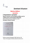 Research paper thumbnail of Seminari d'autore. Marina Caffiero racconta L'Inquisizione e gli ebrei