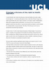 Research paper thumbnail of Principal criticisms of the right to health approach