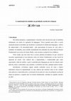 Research paper thumbnail of A construção de sentidos na produção escrita de crianças