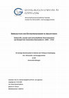 Research paper thumbnail of IMMIGRATION UND ENTREPRENEURSHIP IN ARGENTINIEN