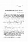 Research paper thumbnail of Süleyman Çelebi Mevlidi'nin Rumca Tercümesi