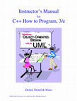 Research paper thumbnail of How to ProgramC Instructors Manual