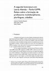 Research paper thumbnail of A segunda licenciatura em Letras Alemão – PARFOR/UFPR