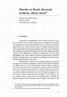 Research paper thumbnail of Alemão no Brasil: demanda evidente, oferta viável?