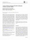 Research paper thumbnail of A locus on barley chromosome 5H affects adult plant resistance to powdery mildew