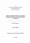 Research paper thumbnail of Yerel yönetim harcamalarının karşılaştırmalı analizi: Türkiye ve OECD