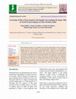 Research paper thumbnail of Screening of Micro Flora found in Soil Samples Surrounding the Paper Mill in North-Western Region of Uttar Pradesh, India