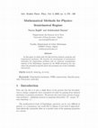 Research paper thumbnail of Mathematical Methods for Physics: Semiclassical Regime