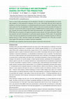 Research paper thumbnail of Effect of portable NIR instrument aging on fruit TSS prediction