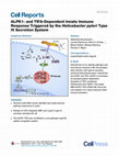 Research paper thumbnail of ALPK1- and TIFA-Dependent Innate Immune Response Triggered by the Helicobacter pylori Type IV Secretion System