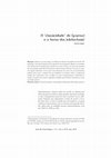 Research paper thumbnail of A "classicidade" de Gramsci e o tema dos intelectuais