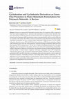 Research paper thumbnail of Cyclodextrins and Cyclodextrin Derivatives as Green Char Promoters in Flame Retardants Formulations for Polymeric Materials. A Review