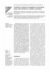 Research paper thumbnail of A positron emission tomography microdosing study with sertraline in healthy volunteers