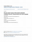 Research paper thumbnail of DDC-wise subject mapping of NDLI indexed multileveled, multilingual resources: A special reference with Indian Languages