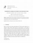 Research paper thumbnail of Mathematical Modeling of Radon Concentrations in Soil