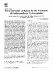 Research paper thumbnail of Intraventricular urokinase for the treatment of posthemorrhagic hydrocephalus