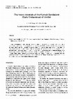 Research paper thumbnail of The heavy minerals of the Kurnub Sandstone (Early Cretaceous) of Jordan