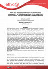 Research paper thumbnail of From the necessity of being human to the possibility of pursuing a good life: cognitive enhancement and the emergence of personhood