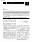 Research paper thumbnail of Potent microbial and tyrosinase inhibitors from stem bark of Bauhinia rufescens (Fabaceae)