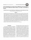 Research paper thumbnail of LEAD TOLERANCE IN DATE PALM (PHOENIX DACTYLIFERA L.) PLANTLETS DERIVED FROM TISSUE CULTURE, ANATOMICAL STUDY