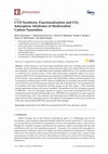 Research paper thumbnail of CVD Synthesis, Functionalization and CO2 Adsorption Attributes of Multiwalled Carbon Nanotubes