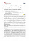 Research paper thumbnail of Experimental and Statistical Validation of Data on Mesh-Coupled Annular Distributor Design for Swirling Fluidized Beds