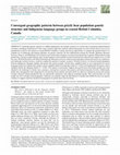 Research paper thumbnail of Convergent geographic patterns between grizzly bear population genetic structure and Indigenous language groups in coastal British Columbia, Canada