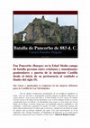 Research paper thumbnail of Batalla de Pancorbo de 883