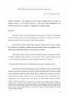 Research paper thumbnail of Carlos Alberto Alvaro de Oliveira: o Professor Caposcuola