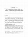 Research paper thumbnail of From Accountability and Learning to evidence based evaluation: a roadmap to SDGs for Developing Countries