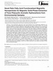 Research paper thumbnail of Novel Palm Fatty Acid Functionalized Magnetite Nanoparticles for Magnetic Solid-Phase Extraction of Trace Polycyclic Aromatic Hydrocarbons from Environmental Samples