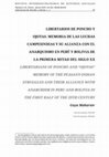 Research paper thumbnail of LIBERTARIOS DE PONCHO Y OJOTAS. Memoria de las luchas campesindias y su alianza con el anarquismo en Perú y Bolivia de la primera mitad del siglo XX