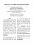 Research paper thumbnail of Validation of new theses on off-the-shelf component based development