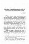 Research paper thumbnail of Sakin Şehir Markalaşması Ardından Şavşat'ta Yaşanan Sosyo-Mekânsal Değişimin Analizi