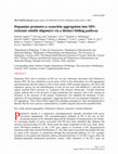 Research paper thumbnail of Dopamine Promotes α-Synuclein Aggregation Into SDS-Resistant Soluble Oligomers via a Distinct Folding Pathway