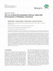 Research paper thumbnail of The use of road microsimulation software within BIM environments: A preliminary assessment