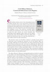 Research paper thumbnail of Book Review: "Civil-Military Relations: Control and Effectiveness across Regimes"