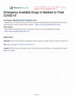 Research paper thumbnail of Emergency Available Drugs in Markets to Treat COVID-19