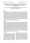 Research paper thumbnail of Perkembangan Awal Protocorm Anggrek Phalaenopsis amabilis secara In Vitro setelah Penambahan Zat Pengatur Tumbuh α-Naphtaleneacetic Acid dan Thidiazuron