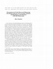 Research paper thumbnail of Presentation of a Newly Discovered Manuscript of La Boetie's Discours de la servitude volontaire and Hypotheses on the Datation of the BnF Manuscripts