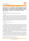 Research paper thumbnail of Jatropha Curcas as Marginal Land Development Crop in the Sultanate of Oman for Producing Biodiesel, Biogas, Biobriquettes, Animal Feed, and Organic Fertilizer