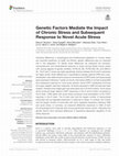 Research paper thumbnail of Genetic Factors Mediate the Impact of Chronic Stress and Subsequent Response to Novel Acute Stress