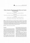 Research paper thumbnail of Methane Adsorption on Planar WS2 and on WS2-Fullerene and -Nanotube Containing Samples